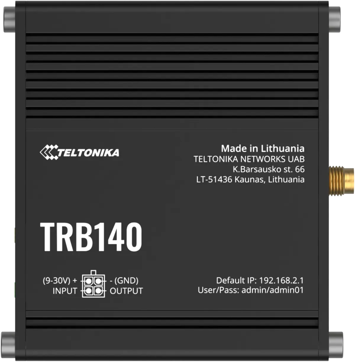 Teltonika · Gateway · TRB140 · LTE CAT4 RJ45 Teltonika · Gateway · TRB140 · LTE CAT4 RJ45