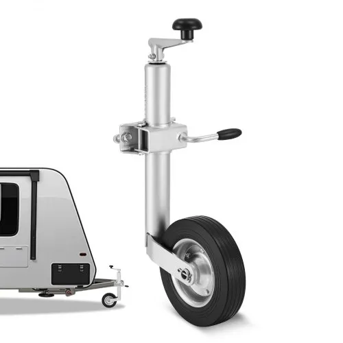 VEVOR Stützrad bis 150 kg Belastbar, Bugrad 550–780 mm Höhenverstellbar, Anhängerrad, Anhängerstütze mit Einzelrad & ergonomischem Griff, geeignet für Anhänger, Wohnwagen & Boots VEVOR Stützrad bis 150 kg Belastbar, Bugrad 550–780 mm Höhenverstellbar, Anhängerrad, Anhängerstütze mit Einzelrad & ergonomischem Griff, geeignet für Anhänger, Wohnwagen & Boots