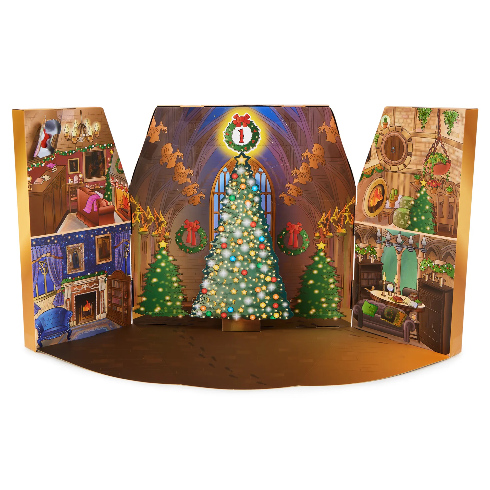 Wizarding World Harry Potter Magical Minis Adventskalender 2023 mit Mini-Zauberstab, 3 Spielfiguren und weiteren Überraschungen – Bild 4