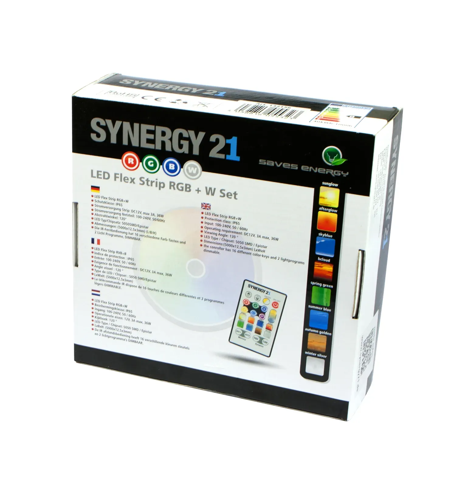 Synergy 21 LED Flex Strip 5050 - 30 RGB-W DC12V KOMPLETT Set V2 – Bild 3