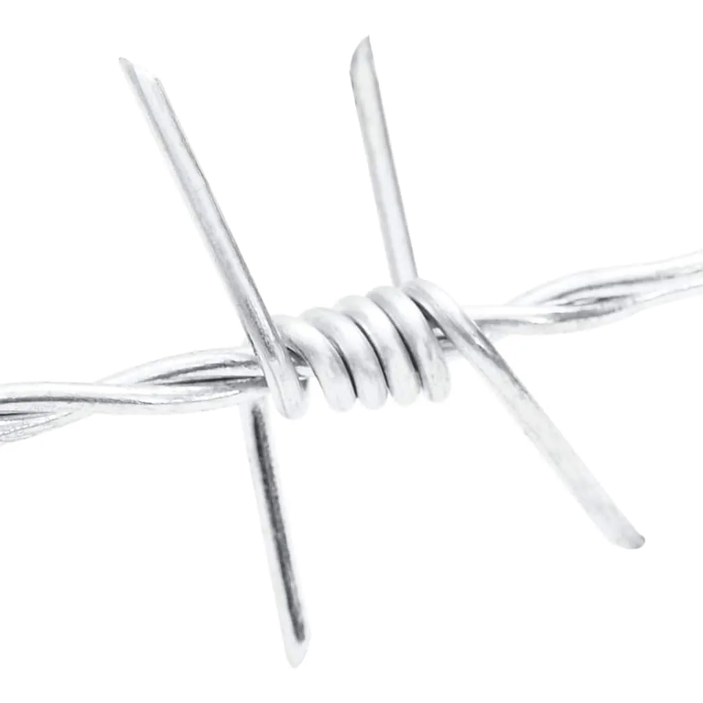 vidaXL Stacheldraht 500 m aufgerollt – Bild 5