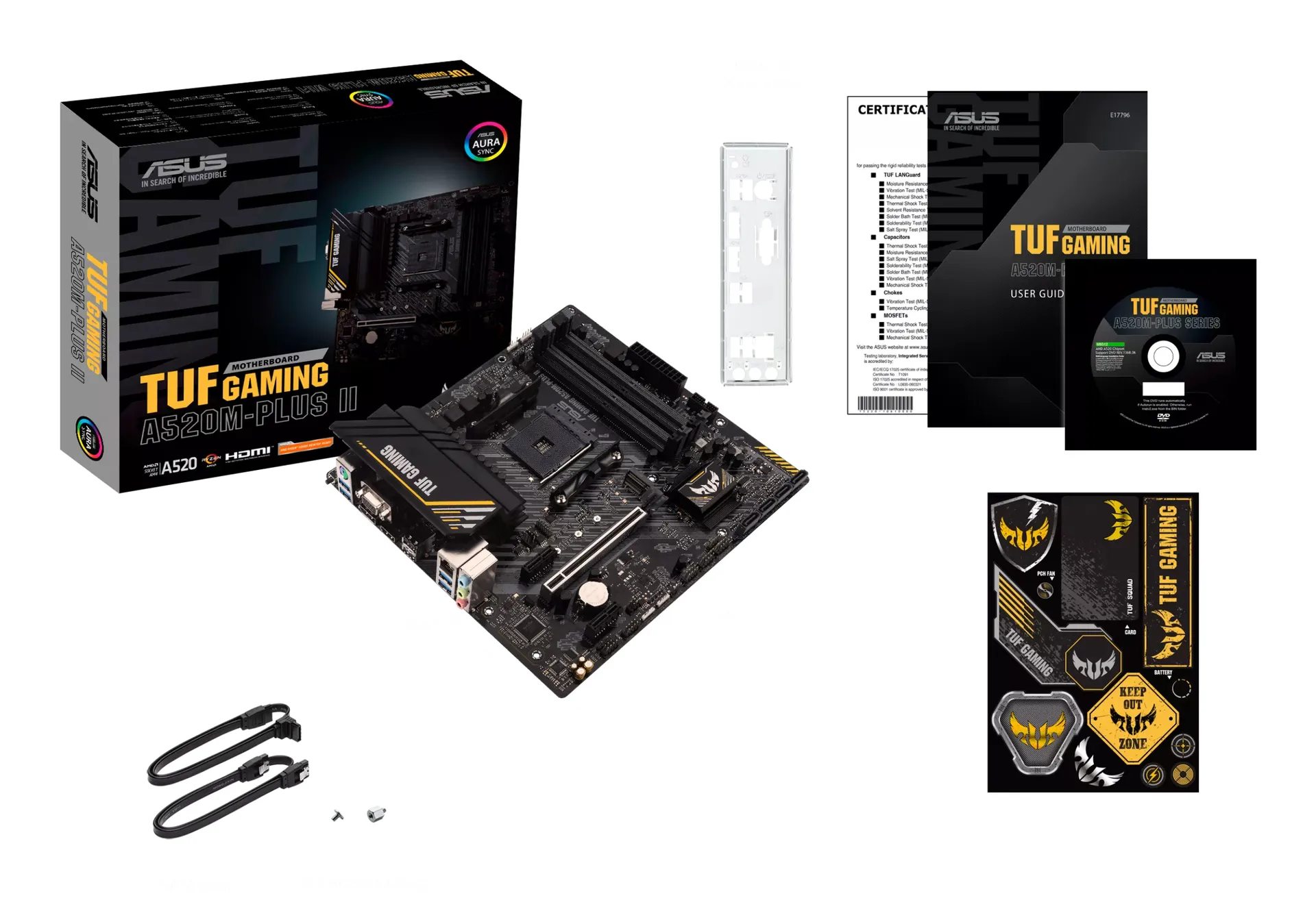 ASUS TUF GAMING A520M-PLUS II AMD A520 Sockel AM4 micro ATX – Bild 6