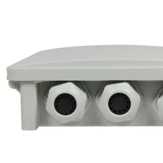 LWL-FTTH Wandgehäuse, IP55, 1xEingang/ 24xAusgang 2mm oder 2xAusgang 4-12mm, Synergy 21 LWL-FTTH Wandgehäuse, IP55, 1xEingang/ 24xAusgang 2mm oder 2xAusgang 4-12mm, Synergy 21