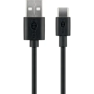 USB 2.0 Kabel, USB-A Stecker > USB-C Stecker USB 2.0 Kabel, USB-A Stecker > USB-C Stecker