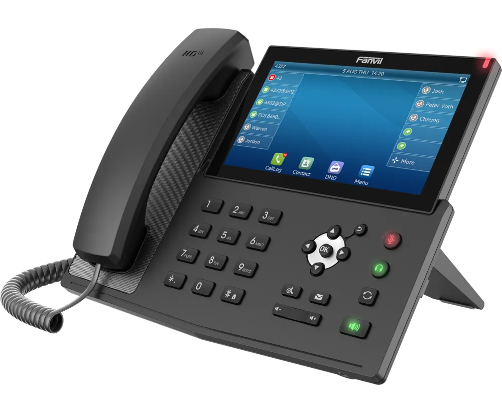 Fanvil X7 V2, High-end enterprise phone / SIP / POE / Gigabit / USB-Port / Bluetooth Fanvil X7 V2, High-end enterprise phone / SIP / POE / Gigabit / USB-Port / Bluetooth