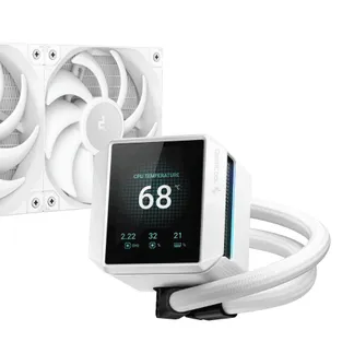 DeepCool Mystique 360 WH Prozessor All-in-One-Flüssigkeitskühler 12 cm Weiß 1 Stück(e) DeepCool Mystique 360 WH Prozessor All-in-One-Flüssigkeitskühler 12 cm Weiß 1 Stück(e)