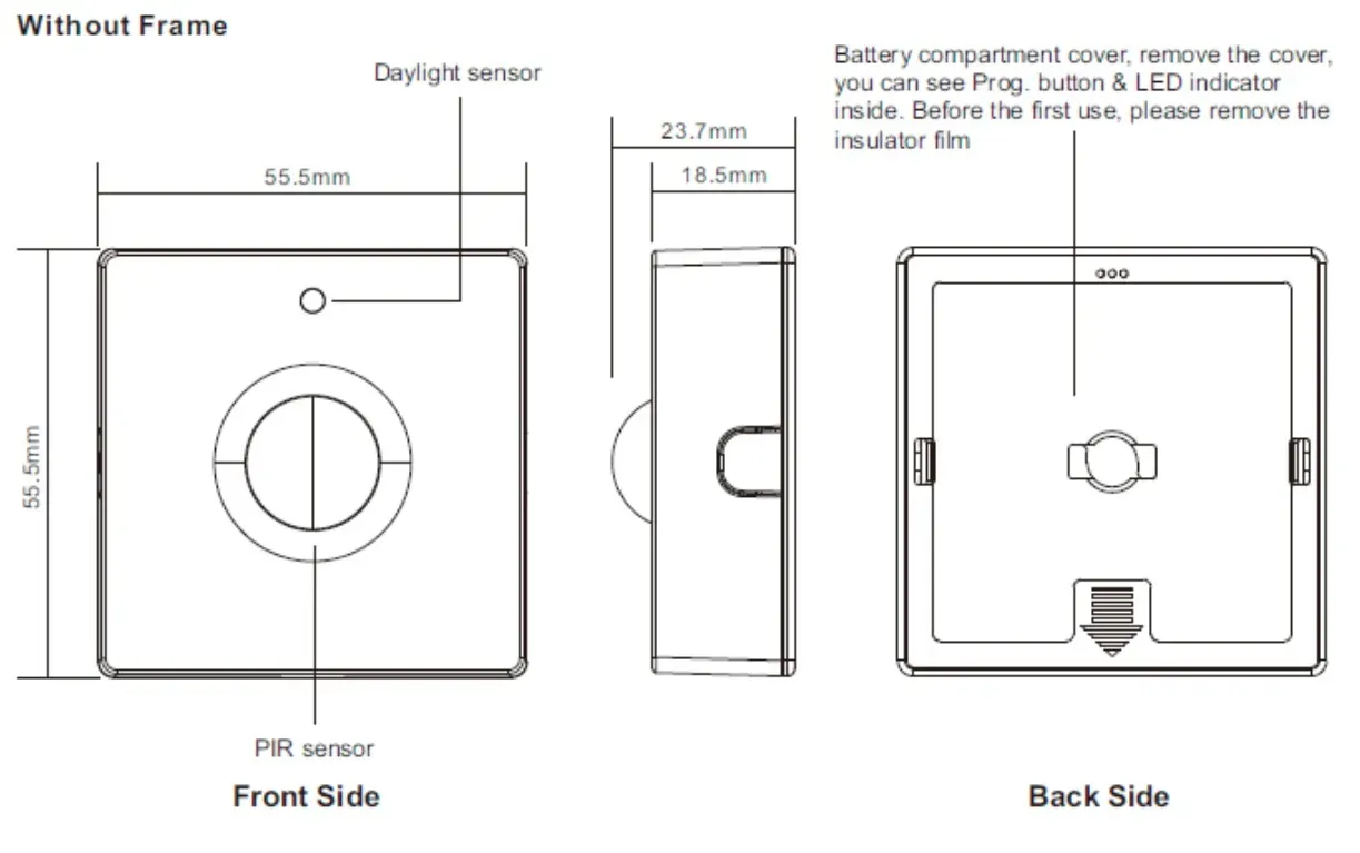 Synergy 21 LED Serie EOS 10 ZigBee PIR Sensor 4in1 – Bild 5