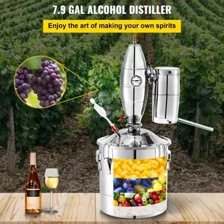 VEVOR Alkohol Destillierer Distillieranlagen 30 L Schnapsbrennen Distiller VEVOR Alkohol Destillierer Distillieranlagen 30 L Schnapsbrennen Distiller