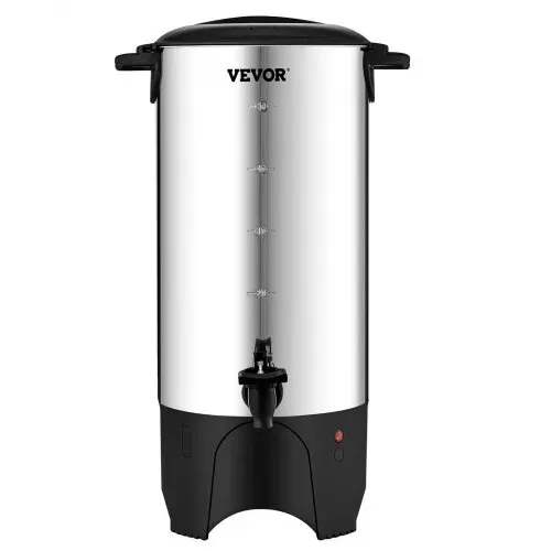 VEVOR Kommerzielle Heißgetränkespender Kaffee Heißwasserspender 50 Tassen, 1000 W Warmhaltebehälter Heißwasserspender 7,4 L Warmhaltebehälter Säfteimer für Büro, Partys, Café, Picknicks usw. – Bild 8