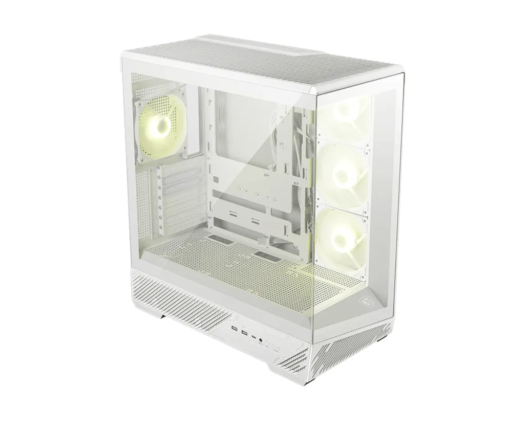 MSI MAG PANO 130R PZ WHITE Computer-Gehäuse Midi Tower Weiß MSI MAG PANO 130R PZ WHITE Computer-Gehäuse Midi Tower Weiß