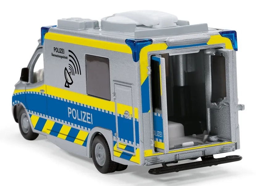 Siku Mercedes-Benz Sprinter Police Modell Polizeiwagen Vormontiert 1:50 – Bild 4