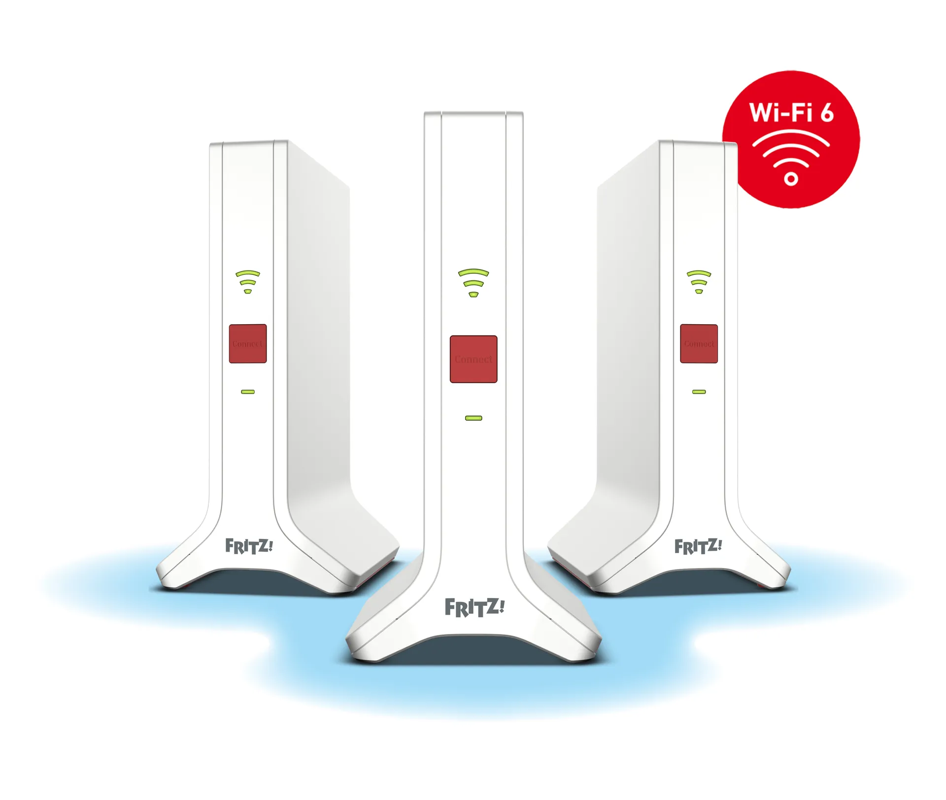 Mesh Set 4200 Dual-Band (2,4 GHz/5 GHz) Wi-Fi 6E (802.11ax) Rot, Weiß 2×2/4×4 Mesh Set 4200 Dual-Band (2,4 GHz/5 GHz) Wi-Fi 6E (802.11ax) Rot, Weiß 2×2/4×4