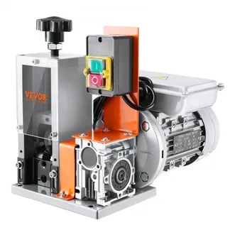 VEVOR Kabelabisoliermaschine Elektrisch φ1,5-25mm Kabelschälmaschine 180W Abisoliermaschine 18m pro Minute Geschwindigkeit Abisolierzange 65-Mn-Federstahl Klinge Ideal zum Abisolieren von Kupferdraht VEVOR Kabelabisoliermaschine Elektrisch φ1,5-25mm Kabelschälmaschine 180W Abisoliermaschine 18m pro Minute Geschwindigkeit Abisolierzange 65-Mn-Federstahl Klinge Ideal zum Abisolieren von Kupferdraht