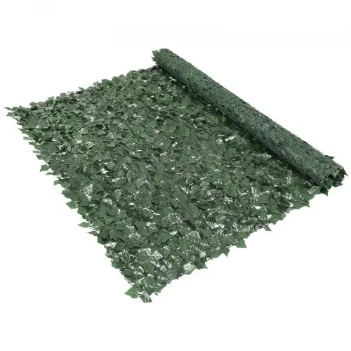VEVOR Sichtschutzzaun aus Efeu, 2440 x 1830 mm, künstliche Pflanzenwand, Efeuzaun mit verstärkter Verbindung, künstliche Hecken mit Weinblättern als Dekoration für Garten, Hof, Balkon oder Terrasse – Bild 10