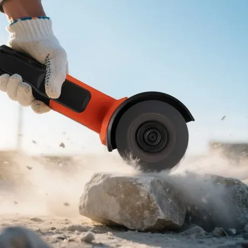 VEVOR Winkelschleifer, 114,3 mm, Trennschleifer, 12.000 U/min, Schleifer mit Kabel & verstellbarem Staubschutz zum Schleifen, Schneiden & Entrosten von Metall (Scheibe nicht im Lieferumfang enthalten) – Bild 7