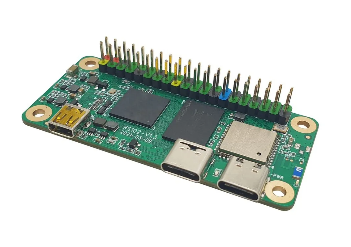 Radxa Zero 4GB/64GB D4E64T, Pinleiste nicht gelötet, ext. Antenne Radxa Zero 4GB/64GB D4E64T, Pinleiste nicht gelötet, ext. Antenne