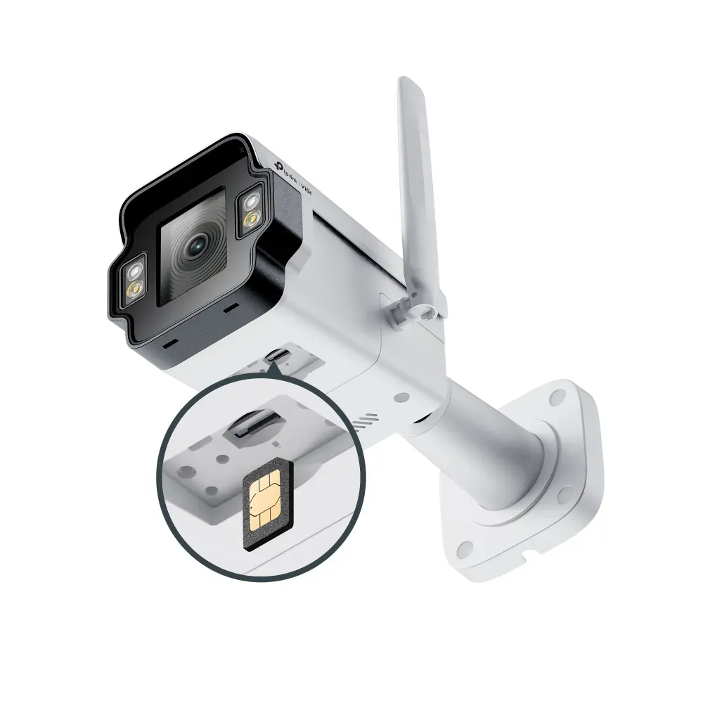 TP-Link – 4MP Full-Color 4G Bullet Network Camera – InSight S345-4G (4mm) – Bild 4