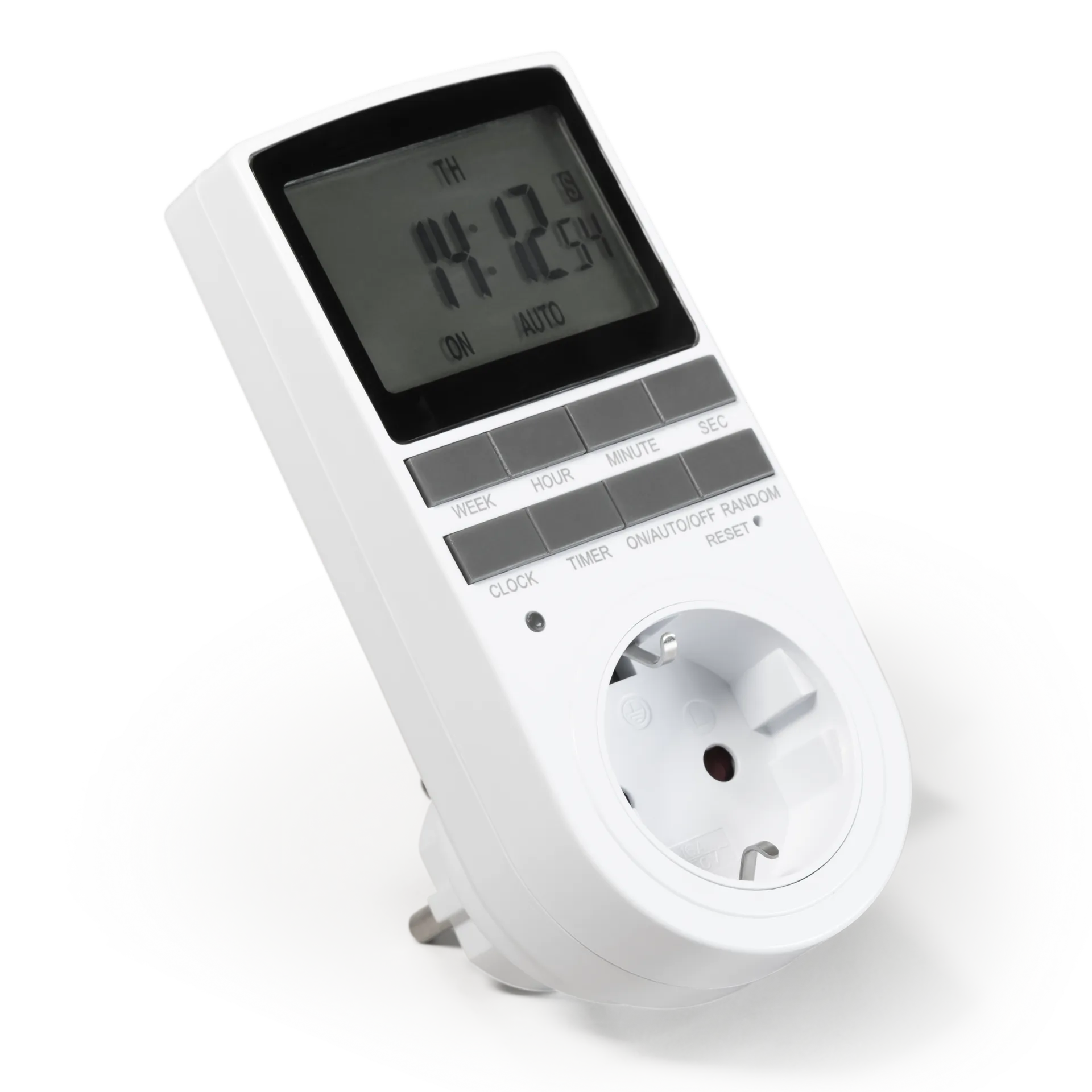 Digitale Zeitschaltuhr McPower “WZ-10“ 10 Programme, 24Std Timer, 3680W Digitale Zeitschaltuhr McPower “WZ-10“ 10 Programme, 24Std Timer, 3680W