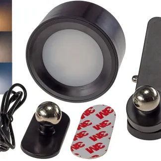 LED Akku Clip-Leuchte „CT-AKL3“ Dimmbar, CCT 3000k-6000k, schwarz LED Akku Clip-Leuchte „CT-AKL3“ Dimmbar, CCT 3000k-6000k, schwarz