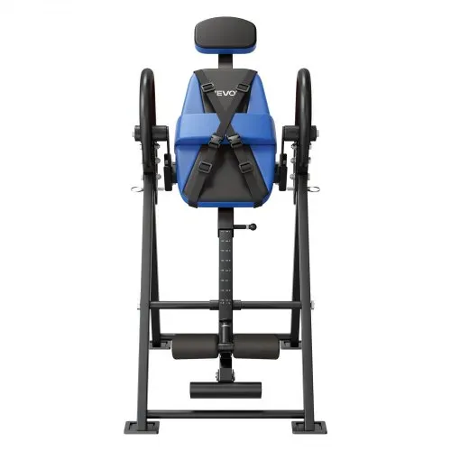 VEVOR Inversionsbank bis 136 kg, Inversionstisch mit Doppelrollenverriegelung, Mehrfach Verstellbarem Haltegurt und Ergonomischem Design, Streckbank zur Entlastung von Schultern, Nacken und Rücken – Bild 9