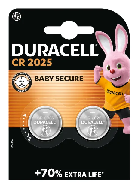 Duracell Knopfzelle CR2025 B2 Lithium Duracell Knopfzelle CR2025 B2 Lithium