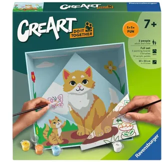 CreArt Do it together – Katze, Malen CreArt Do it together – Katze, Malen