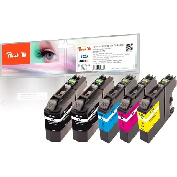 Peach PI500-135 Druckerpatrone Schwarz, Cyan, Magenta, Gelb Peach PI500-135 Druckerpatrone Schwarz, Cyan, Magenta, Gelb