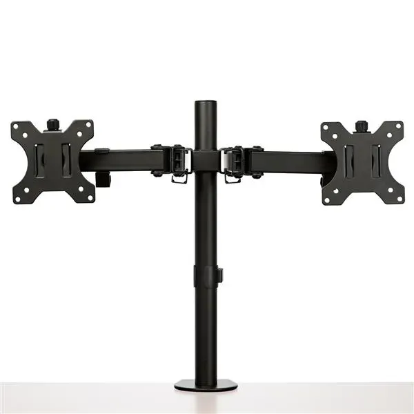 StarTech.com Monitorarm für 2 Monitore mit Schreibtischhalterung - Tischklemme - VESA-Monitorhalterung für bis zu 32-Zoll-Displays - Ergonomischer Gelenkmonitorarm - höhenverstellbar, neigbar, drehbar – Bild 5