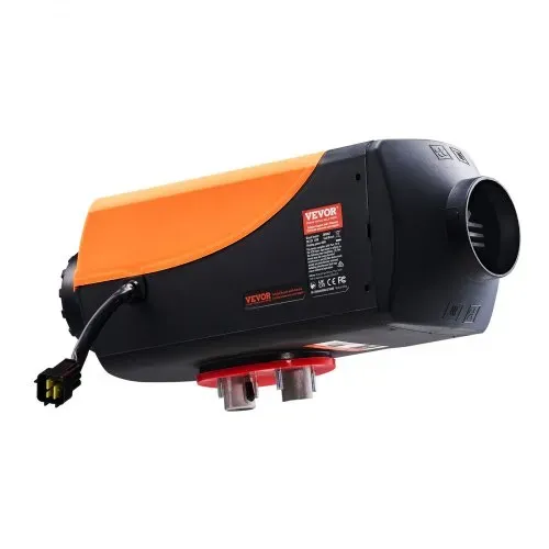 VEVOR Diesel-Luftheizung Standheizung 12-24V 5-8KW, schnell aufheizende Lufterhitzer mit Fernbedienung & digitaler Farbanzeige & 10 L Kraftstofftank, geräuscharm, für Wohnmobil Lkw Boot Anhänger – Bild 9