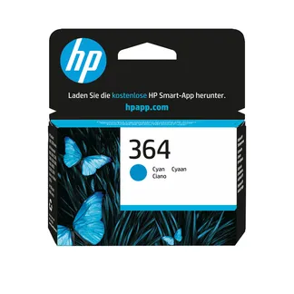 HP 364 Cyan Original Druckerpatrone HP 364 Cyan Original Druckerpatrone