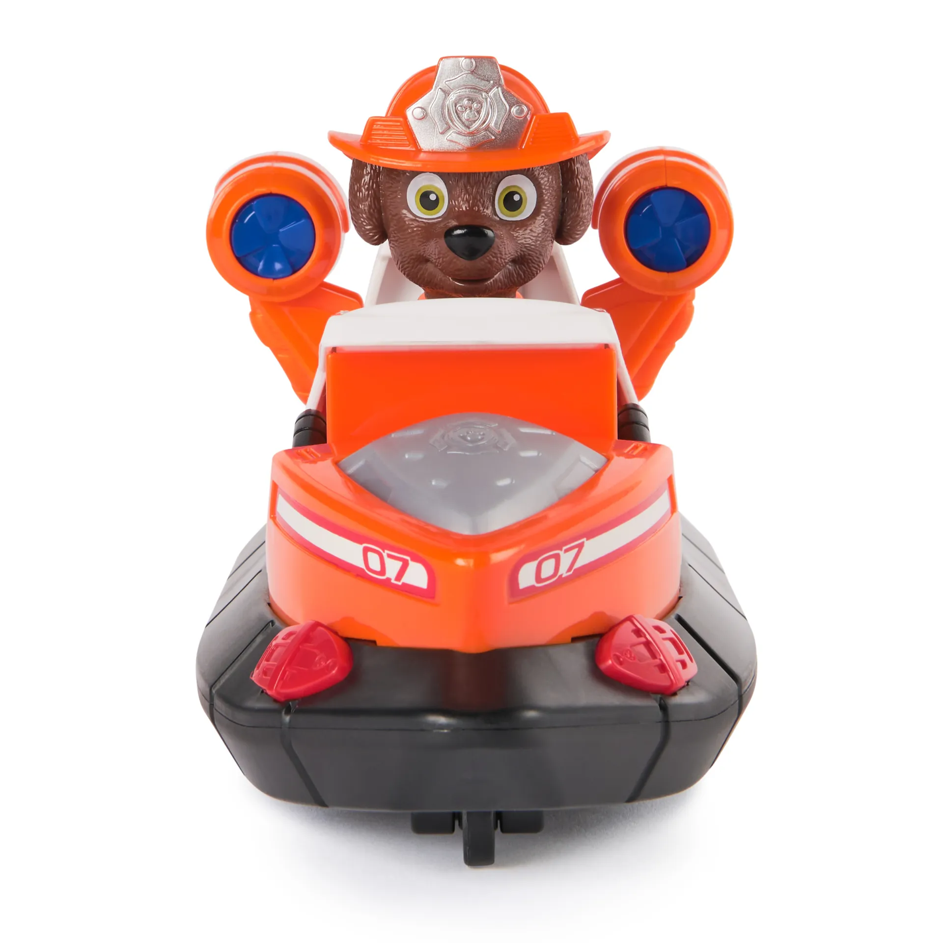 PAW Patrol Fire Rescue - Zumas Rettungsboot mit Zuma Hundefigur und Waschbärenfigur – Bild 4