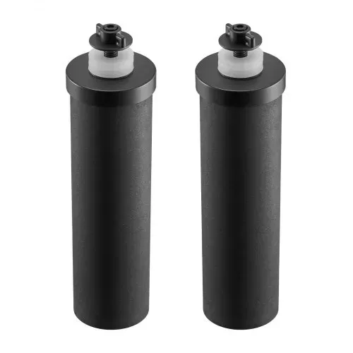VEVOR Wasserfilter-Ersatz Reinigungselemente, Aktivkohle-Ersatzfilter 2er-Pack, leicht austauschbarer Wasserfilter, Schwerkraft-Wasserfiltersystem Ersatz, kompatibel mit den meisten Marken – Bild 10