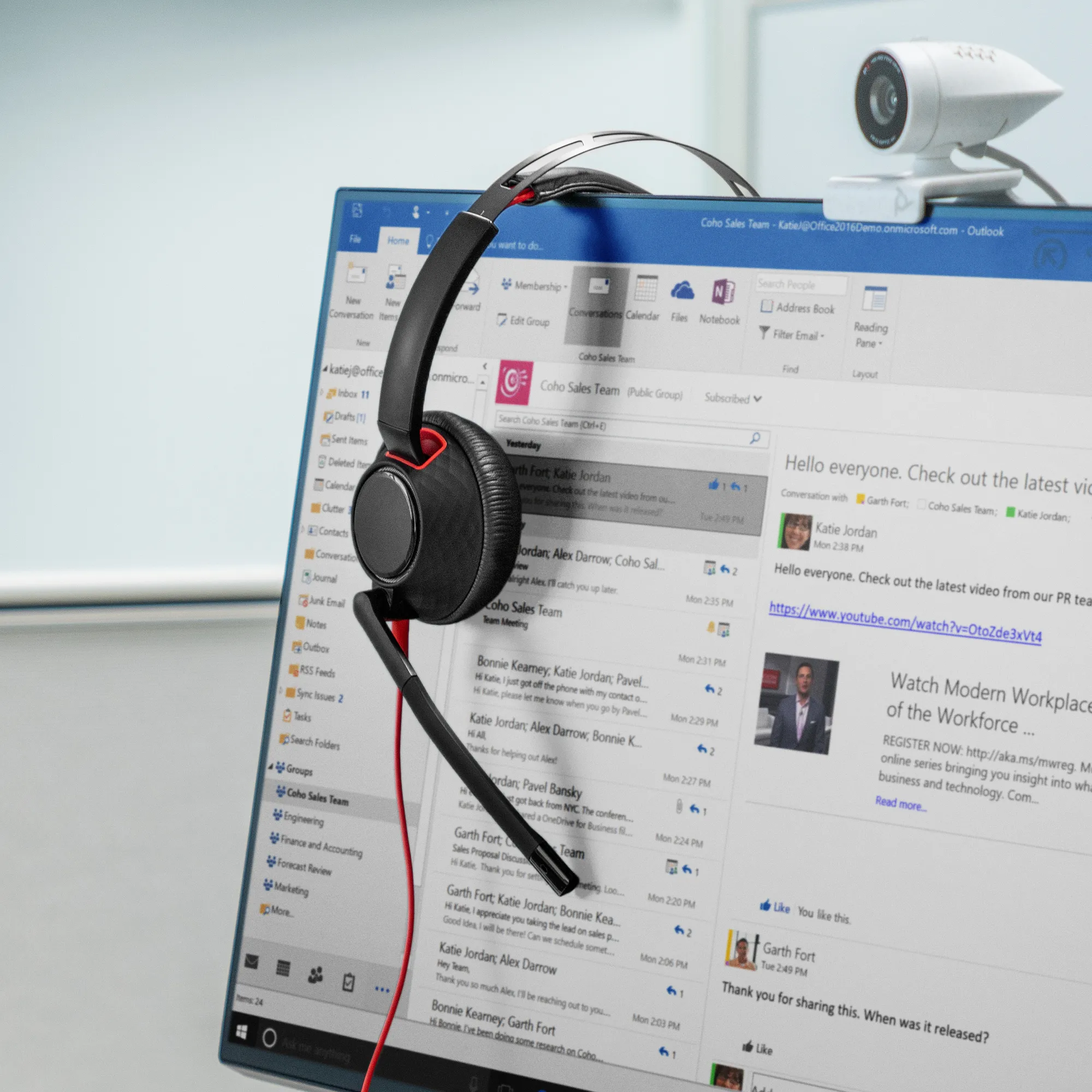 HP Poly Blackwire 5220 Stereo USB-C-Headset +3,5-mm-Stecker +USB-C/A-Adapter (Packungseinheit) – Bild 7