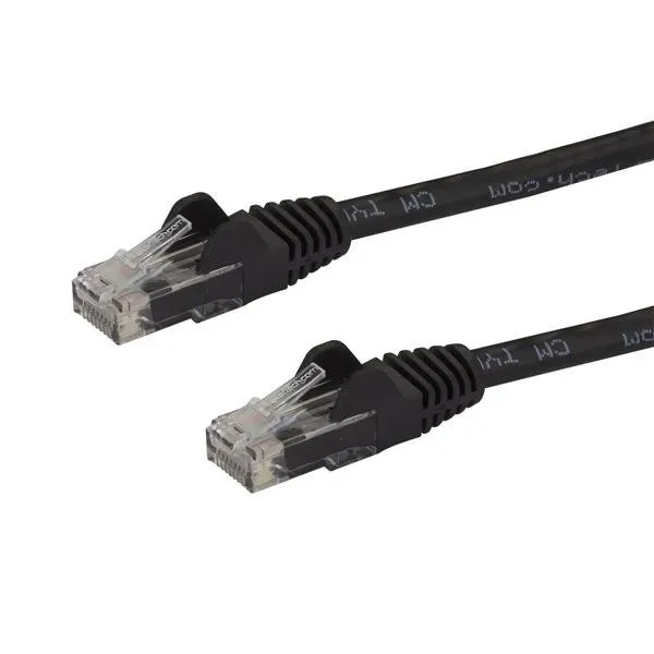 StarTech.com 5m Cat6 Snagless Gigabit UTP Netzwerkkabel – Cat 6 RJ45 Netzwerkkabel mit Knickschutz – Schwarz StarTech.com 5m Cat6 Snagless Gigabit UTP Netzwerkkabel – Cat 6 RJ45 Netzwerkkabel mit Knickschutz – Schwarz