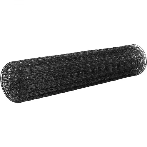 VEVOR Volierendraht 91 x 1524 cm, Gartenzaun, 1,52 mm Maschendrahtzaunrolle, Vinylbeschichtetes Drahtzaun für Hühnerstallbarrieren, Kaninchen- und Schlangenzäune, Geflügelgehege – Bild 10