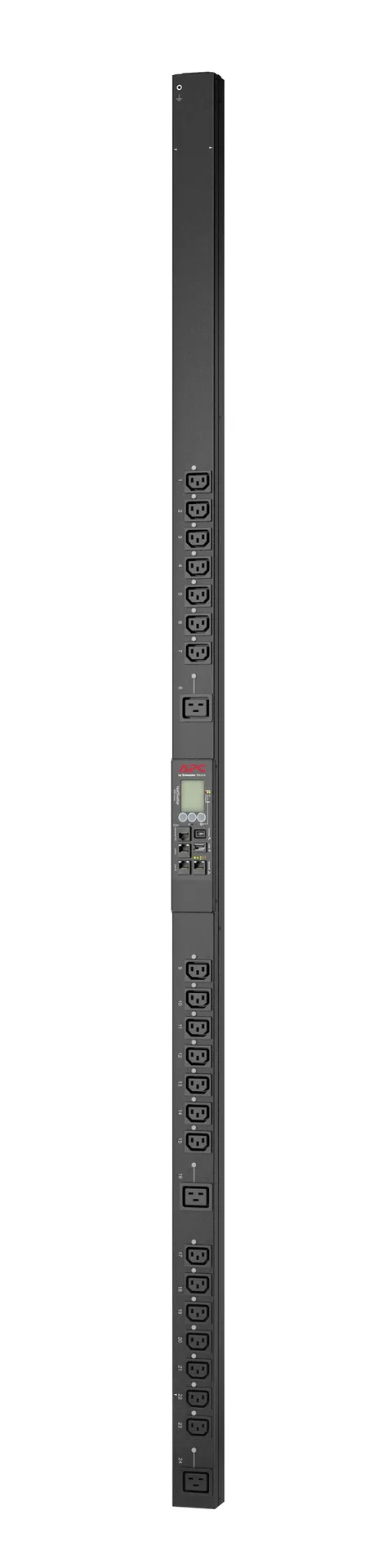 APC APDU9959EU3 Stromverteilereinheit (PDU) 24 AC-Ausgänge 0U Schwarz APC APDU9959EU3 Stromverteilereinheit (PDU) 24 AC-Ausgänge 0U Schwarz