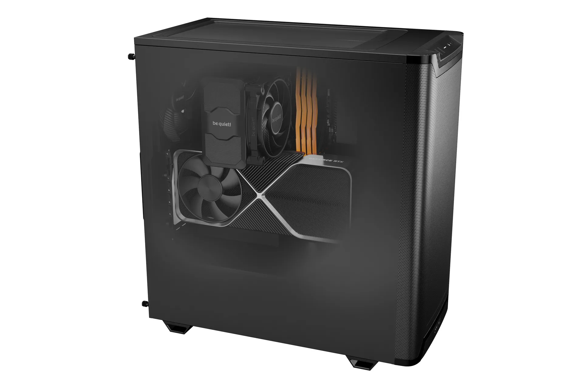 be quiet! PURE BASE 501 Airflow Black Midi Tower Schwarz – Bild 5