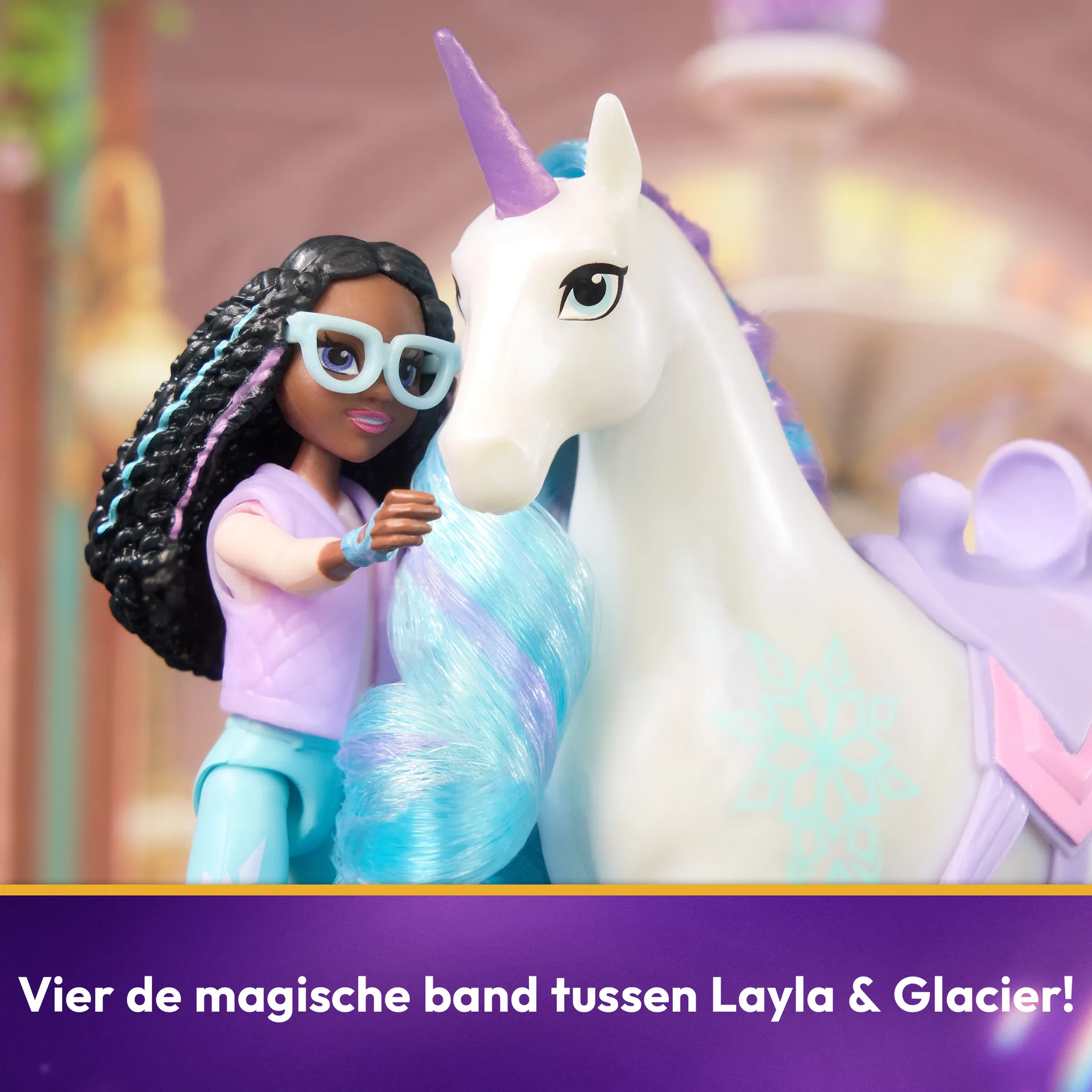 Unicorn Academy Layla und Einhorn Glacier Set - ca. 12 cm – Bild 4