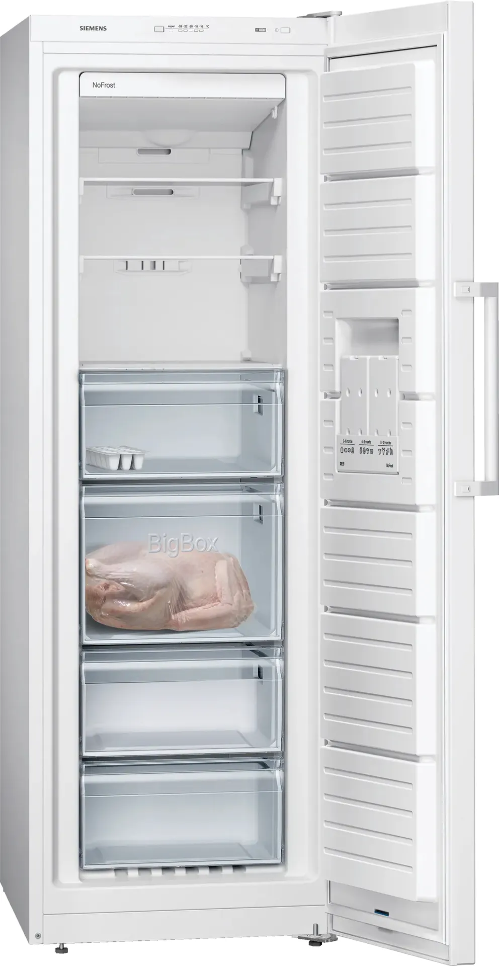 Siemens iQ300 GS33NVWEP Gefriertruhe/Gefrierschrank Freistehend 225 l Weiß – Bild 3