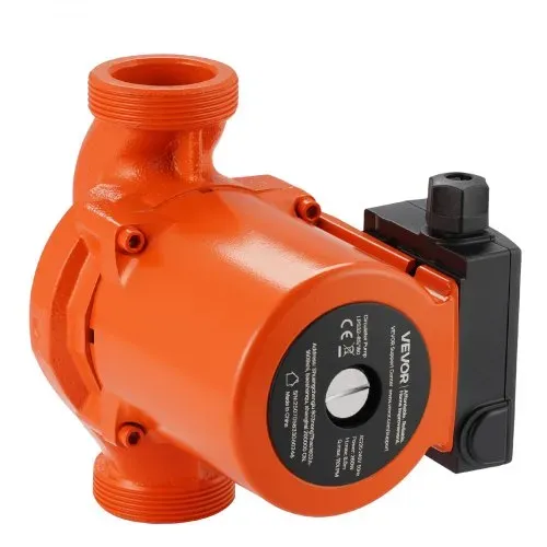 VEVOR LPS32-8S/180 Zirkulationspumpe aus Gusseisen, 3/8 PS, 110 LPM, Warmwasserzirkulation, Gewindeanschluss, 3-stufige Geschwindigkeitseinstellung, leiser Betrieb, für Heizungsanlagen zu Hause, Ein- und Auslassanschlüsse beide 2 Zoll – Bild 10