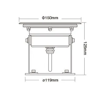MiBoxer UW03 LED LoRa (433MHZ) Poolleuchte 9W RGB-WW (RGB-CCT) – Bild 2