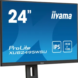 iiyama ProLite XUB2495WSU-B7 Computerbildschirm 61,2 cm (24.1″) 1920 x 1200 Pixel WUXGA LED Schwarz iiyama ProLite XUB2495WSU-B7 Computerbildschirm 61,2 cm (24.1″) 1920 x 1200 Pixel WUXGA LED Schwarz