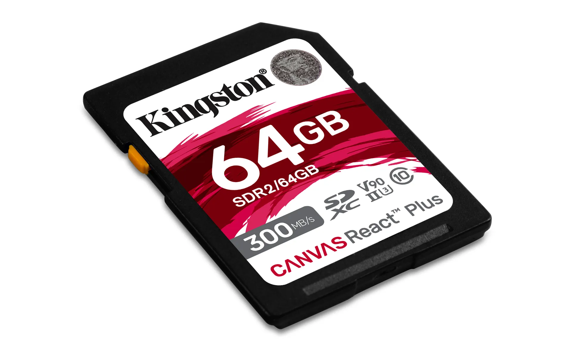 Kingston Technology 64GB Canvas React Plus SDXC UHS-II 300R/260W U3 V90 for Full HD/4K/8K – Bild 2