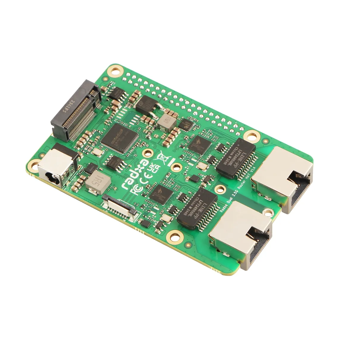 RADXA Dual 2.5GBit Router Hat, M.2, Raspberry 5, Radxa – Bild 4