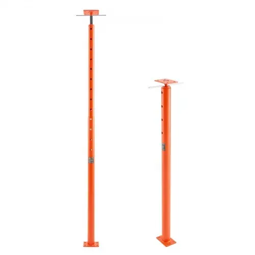 VEVOR Wagenheber, Höhenbereich von 135 bis 235 cm, maximale Tragkraft 8.600 kg, verstellbarer Stützbalken, Kellerheberpfostenstange zum Nivellieren, Hebestütze aus Stahl, Teleskop-Wagenheberpfosten für vorübergehende Unterstützung – Bild 8