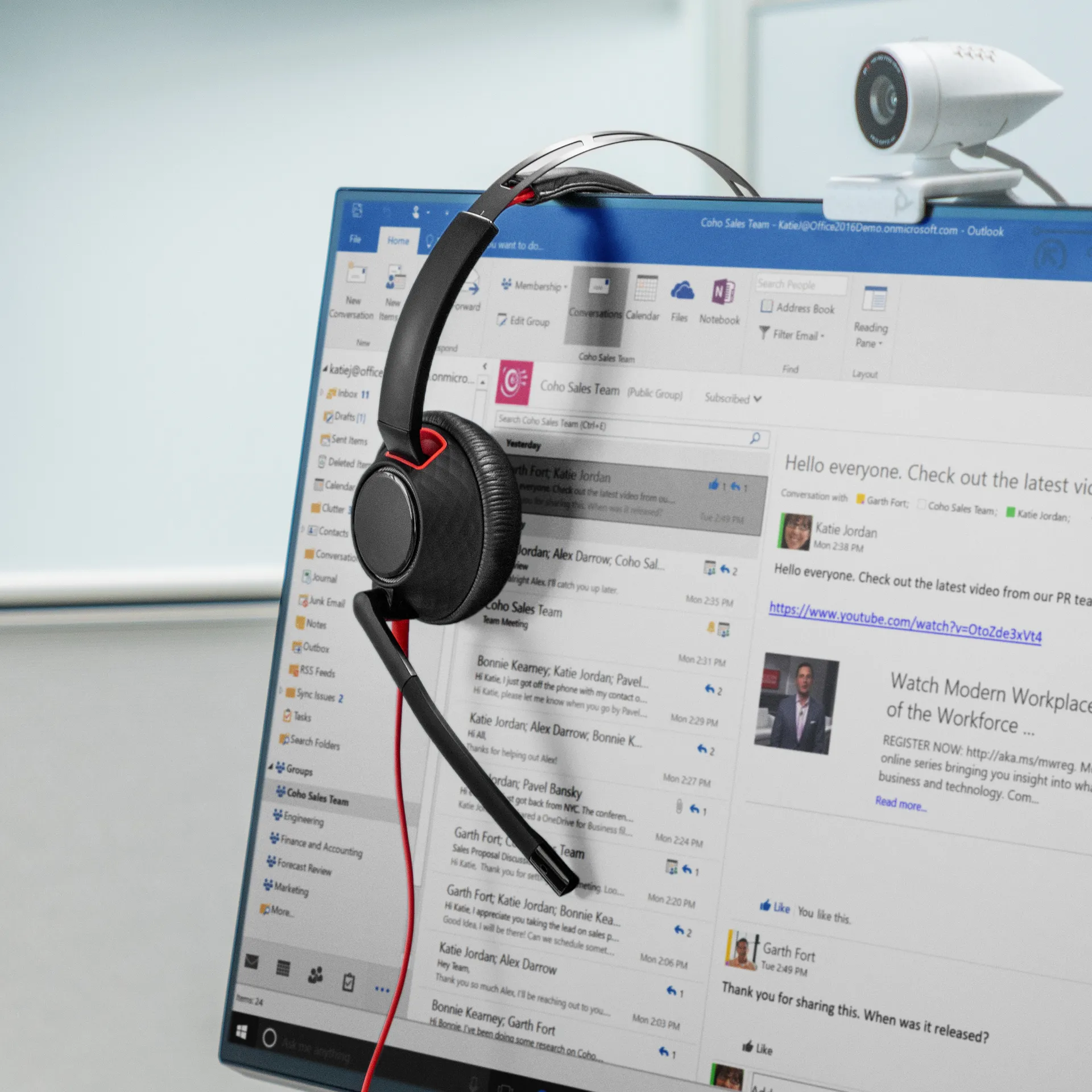 HP Poly Blackwire 5220 USB-C Stereo-Headset + 3.5-mm-Stecker + USB-C/A-Adapter – Bild 6