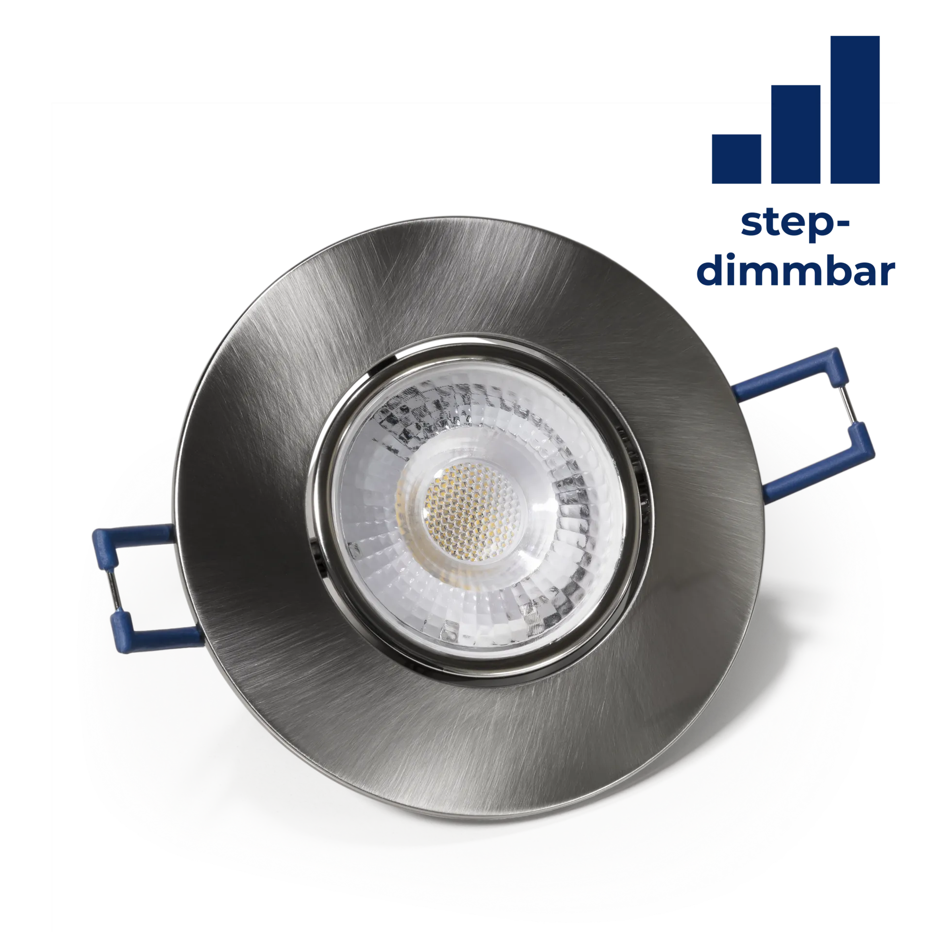 LED-Einbauleuchte McShine “EL-313D“ 4,5W, 450Lumen, 3000K, step-dimmbar LED-Einbauleuchte McShine “EL-313D“ 4,5W, 450Lumen, 3000K, step-dimmbar