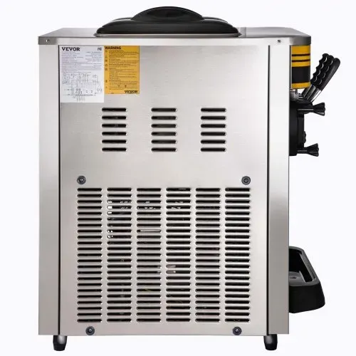 VEVOR Kommerzielle Softeismaschine 2350 W Arbeitsplatte Softeismaschine 22-30 L/Std.Softeismaschine Desktop, Softeismaschine 3 Geschmack mit LCD-Display Eiscrememaschine Speiseeismaschine – Bild 10
