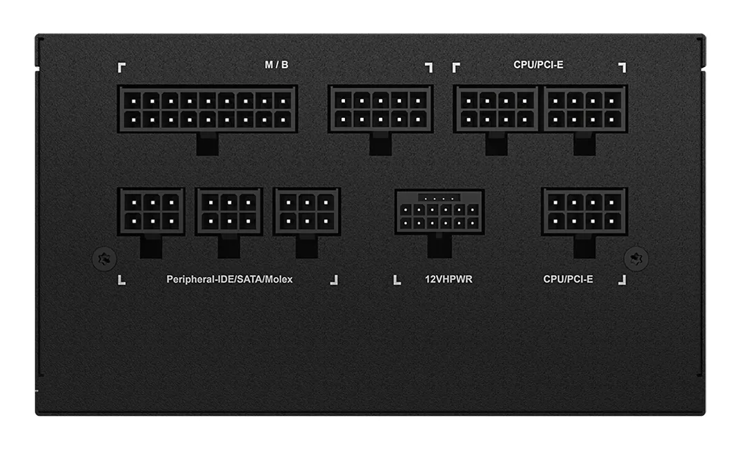 GIGABYTE UD850GM PG5 V2 Netzteil – PCIe Gen 5.1, 80 PLUS Gold, Vollmodulares Design, 120-mm-Lüfter, ATX 3.1-kompatibel, EU-Stecker – Bild 7