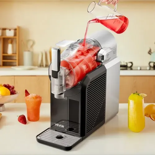 VEVOR Slush Maschine Mini 2 L, Kein Eis erforderlich, Slushie Maschine für Zuhause mit Selbstreinigung und 6 Voreingestellten Programmen, Zubereitung von Milchshakes, Frappés und Gefrorenen Cocktails – Bild 7